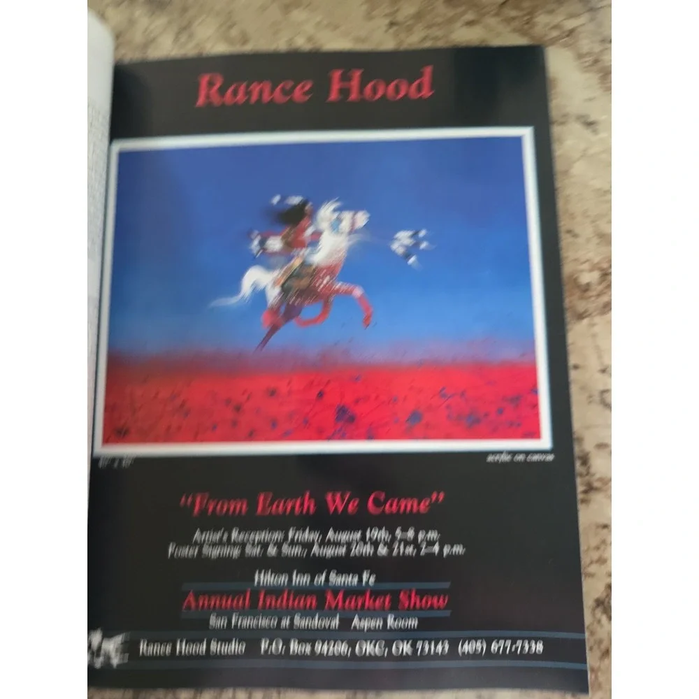 Southwest Art Magazine- AUGUST 1988 Vintage